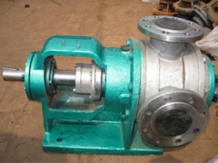 高粘度转子泵即凸轮转子泵，是借助于工作腔里的多个固定容积输送单位的周期性转化来达到输送流体的目的的凸轮式容积泵